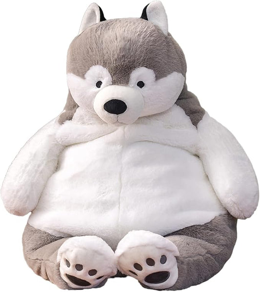 Husky Weighted Stuffed Animals, 21.5" 5.2 lbs Weighted Husky Dog Plush Toy Large Weighted Plush Animal Pillow Gifts for Boys and Girls