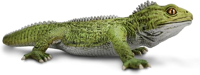 Safari Ltd. Tuatara Figurine - Realistic 7" Reptile Figure - Fun Educational Toy for Boys, Girls, and Kids Ages 3+