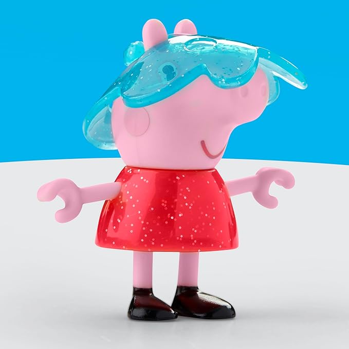 Peppa Pig Peppa's Pop-Open Playgroup Playset with Figure, Preschool Toys for Girls and Boys, Kids, Ages 3+