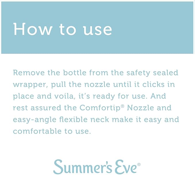 Summer's Eve Douche | Extra Cleansing Vinegar & Water | 2-4.5 Fluid Ounces Each | Pack of 5 | pH Balanced & Gynecologist Tested