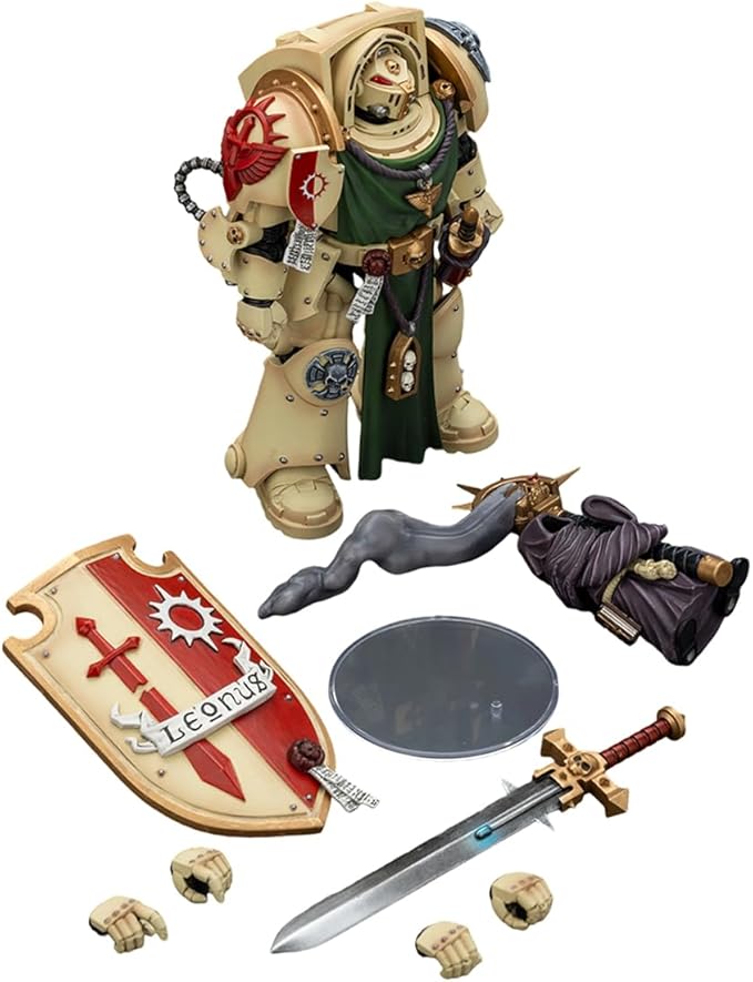 JOYTOY Warhammer 40,000 1/18 Action Figure Dark Angels Deathwing Knight 3PCS Collection Models Birthday Gifts 5.59-inch 15Age+ Pre-Order