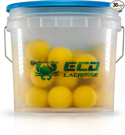 East Coast Dyes Mint Bucket (36) Lacrosse Balls