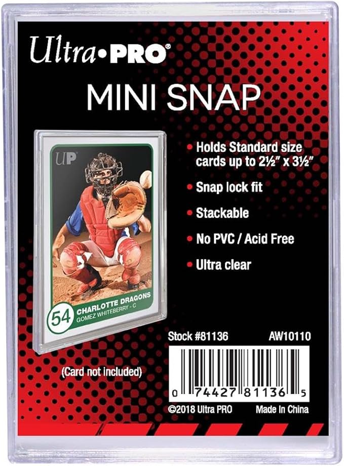 Ultra Pro Mini Snap Holders