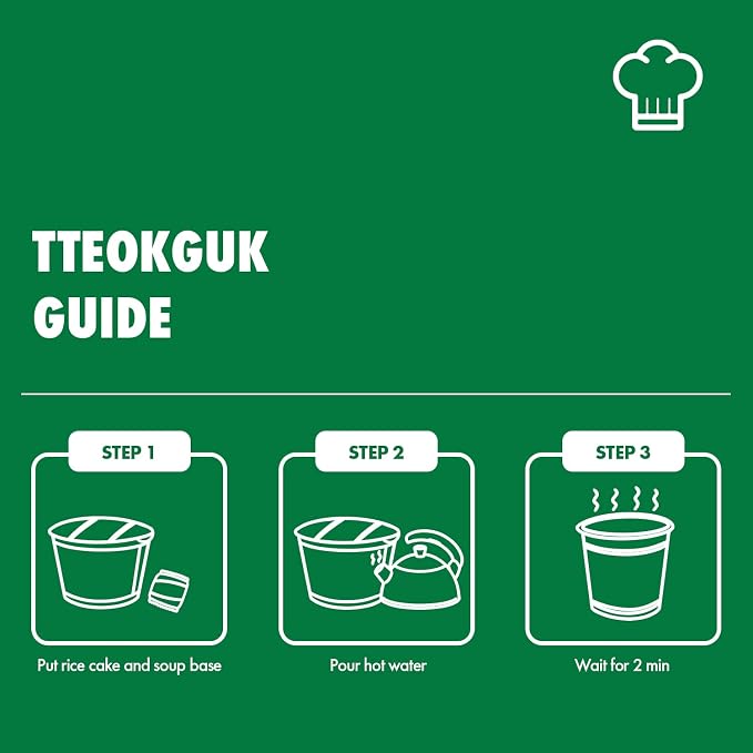 Surasang Tteokguk, Korean Rice Cake Soup, Simple and Nourishing New Year's Soup 6.3 Ounce, Pack of 6 | Simple and Nourishing New Year's Soup 6.3 Ounce, Pack of 6