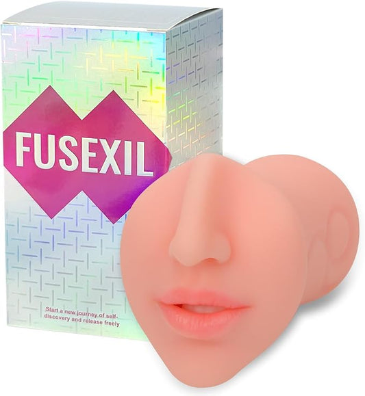 Male Masturbator Pocket Stroker Mouth Adult Sex Toys for Man Masturbation Flesh