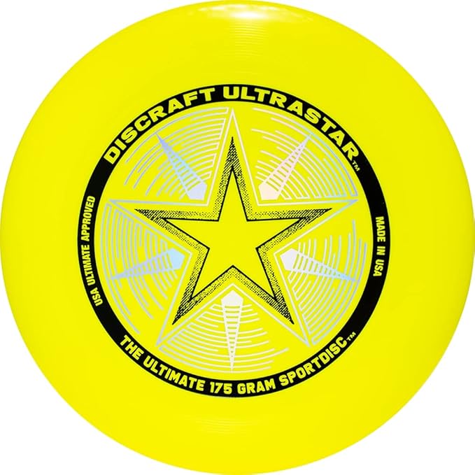 Discraft 175 Gram Yellow Ultrastar Sport Disc