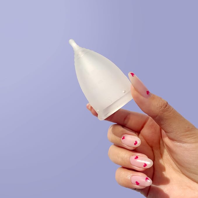 Menstrual Cup - Super Soft and Flexible -100% Medical Grade Silicone -Free from BPA - Wear up to 12 Hours - Made in USA (Model 2 - Large)