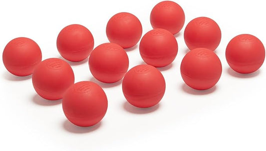 Champion Sports Lacrosse Balls – Official Size SEI Certified, Multi-Color Packs of 3, 6, or 12 for Practice & Games