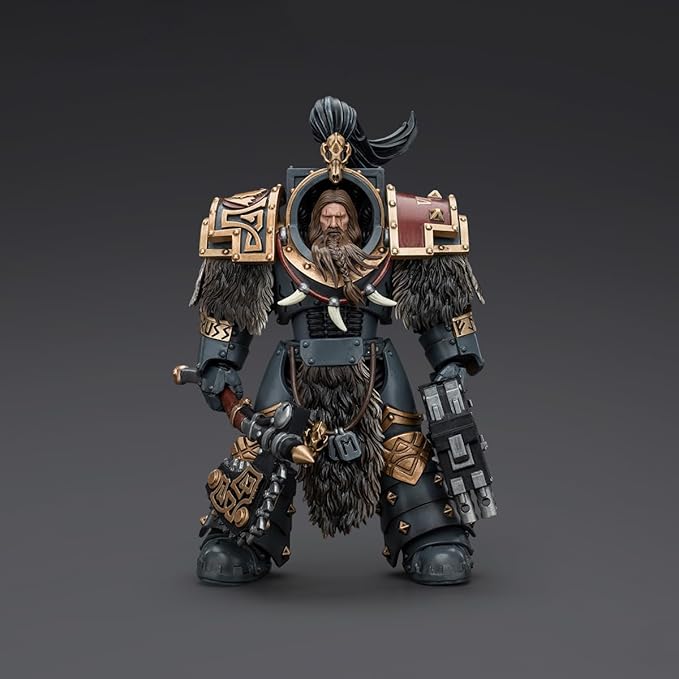 JOYTOY1/18 Warhammer The Horus Heresy Action Figure 5.59 inch Space Wolves Varagyr Wolf Guard Squad Varagyr Terminator 2 Collection Model Birthday Gift