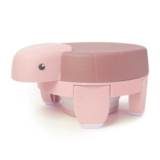 Portable Potty Seat for Toddler Travel, 3-in-1 Multi-use Plastic Foldable Portable Toilet for Kids