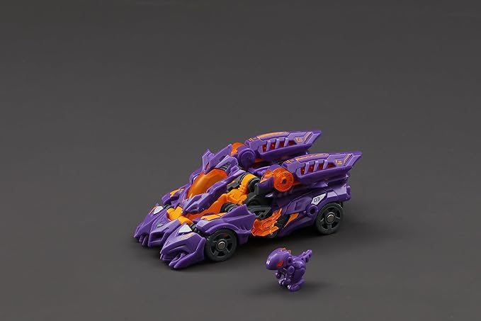 52TOYS BEASTDRIVE BD-03 Naughty Saur Deformation Toys Action Figure, Converting Toys in Vehicle and Beast, Perfect Birthday Party Gift for Teens and Adults