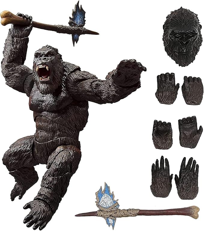 Кing Action Figure Toy - Dragon VS. Kоng Toy Carry Bag Included