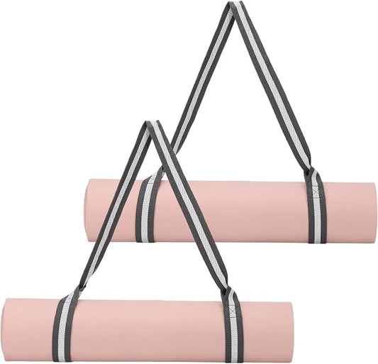 Yoga Mat Straps for Carrying, Adjustable Exercise Mat Sling Holder Multi Purpose Mats Carrier