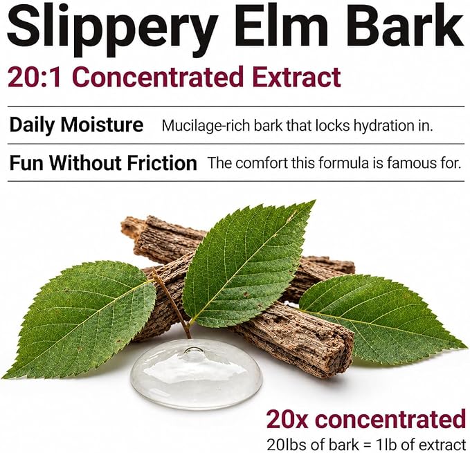8-in-1 Slippery Elm Vaginal Probiotic Gummies for Women - Intimate Moisture, Balanced pH, Healthy Odor, Yeast Balance & Flora Support + Vitamin C - Tasty Pineapple (60 Count)