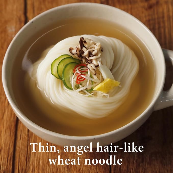 Wang Makguksu, Korean Dried Noodle, Silky and Thin Wheat Noodle | Janchi Guksu, Bibim Guksu Simple and Savory, 63.49 Oz