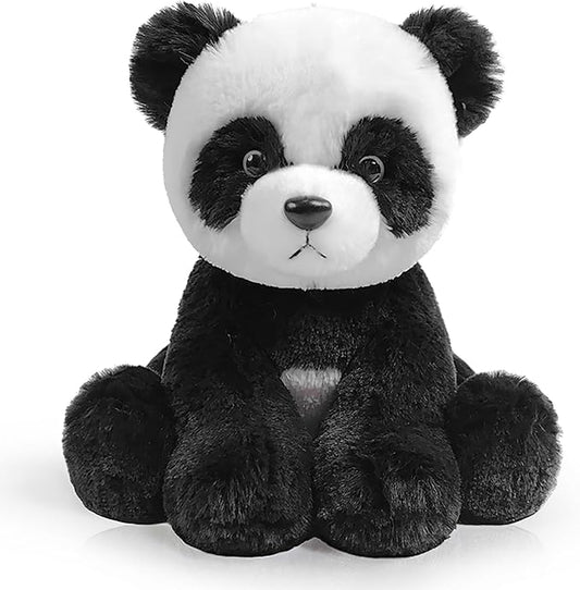 Panda Stuffed Animal Toy, Soft Huggable Panda Plush Toys for Kids, Cute Stuffed Animal Gift for Boys Girls and Toy for 1-3 Toddlers -8.5 Inch