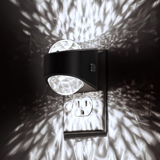 Night Light, Night Lights Plug into Wall, Night Light for Bedroom | Dimmable Brightness, LED Dusk to Dawn Sensor Nightlight for Nursery, Bathroom, Home Decor, Gaming Room, Daylight White 5000k