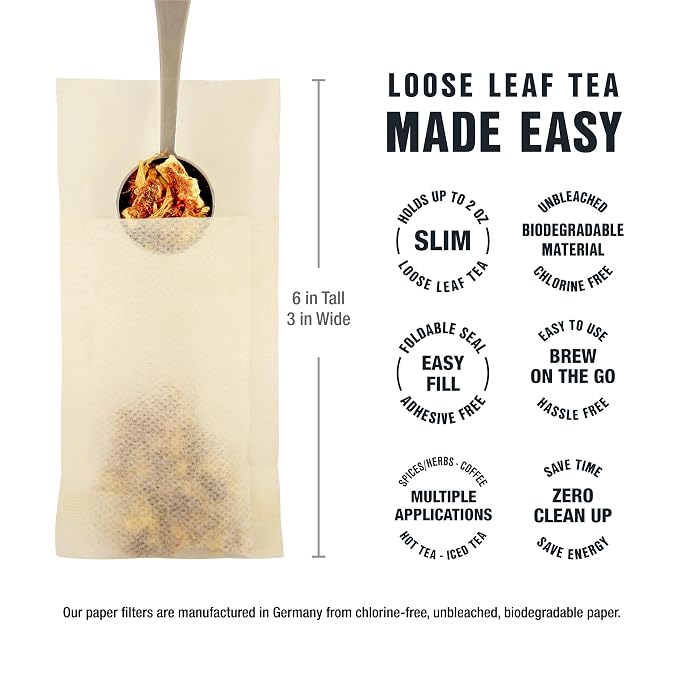 Tiesta Tea - Green Tea Starter Kit, Loose Leaf, Premium Green Blend Gift Set, Medium Caffeinated, Make Hot or Iced, Includes 3 Loose Leaf Samplers & 100 Disposable Filters