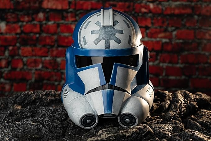 Evere SW Clone Arc Commander Helmet Cosplay Deluxe Halloween Collectible Prop