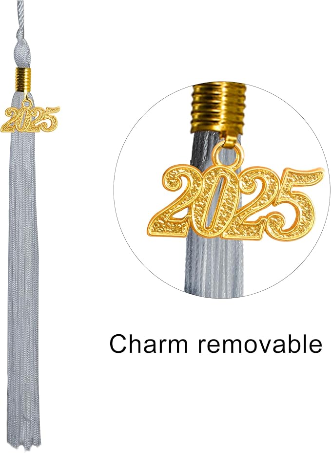 GraduationMall Matte Graduation Gown Cap Tassel Set 2025 for High School and Bachelor