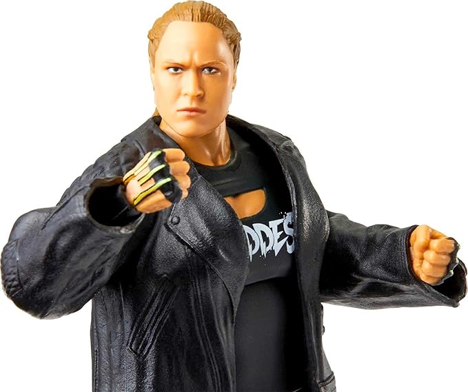 Mattel WWE Elite Collection Action Figure & Accessories, Series #97 Ronda Rousey 6-inch Collectible with 25 Articulation Points & Swappable Hands