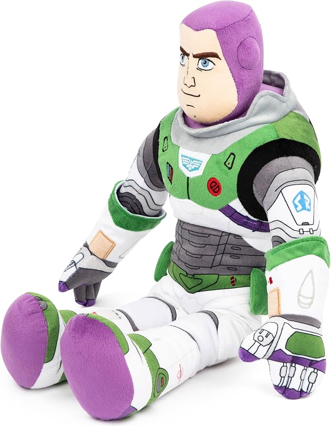 Disney Pixar Lightyear Buzz Lightyear Stuffed Pillow Buddy - Super Soft Polyester Microfiber, 22 inch (Official Disney Pixar Lightyear Product)