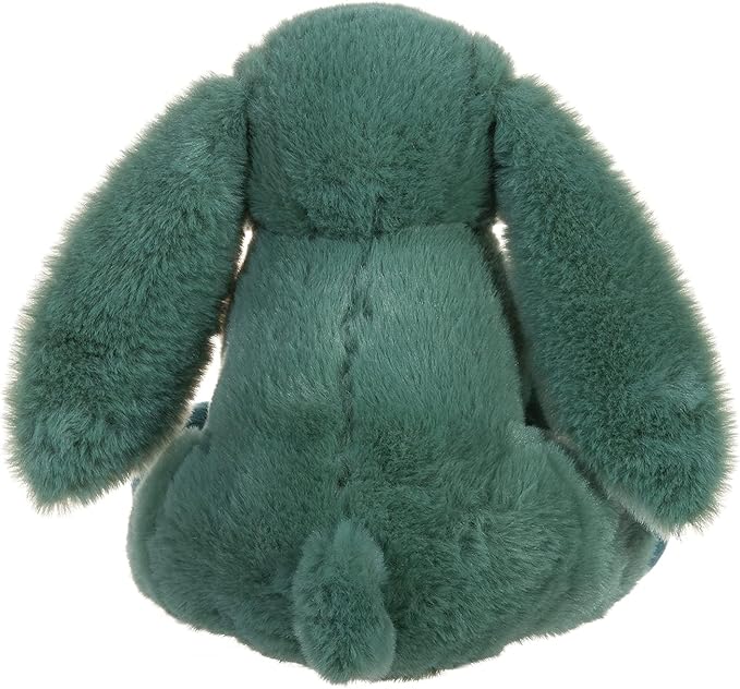 Apricot Lamb Toys Plush Green Bunny Rabbit Stuffed Animal with Fluffy Soft Ears (Green Bunny, 8 Inches)