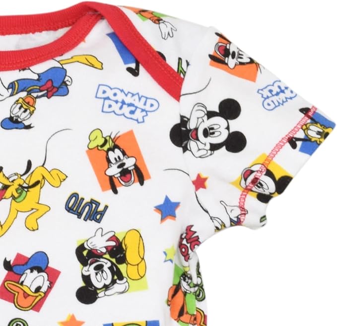 Disney Baby 5 Pack Bodysuits Newborn to Infant Sizes (Newborn - 24 Months)