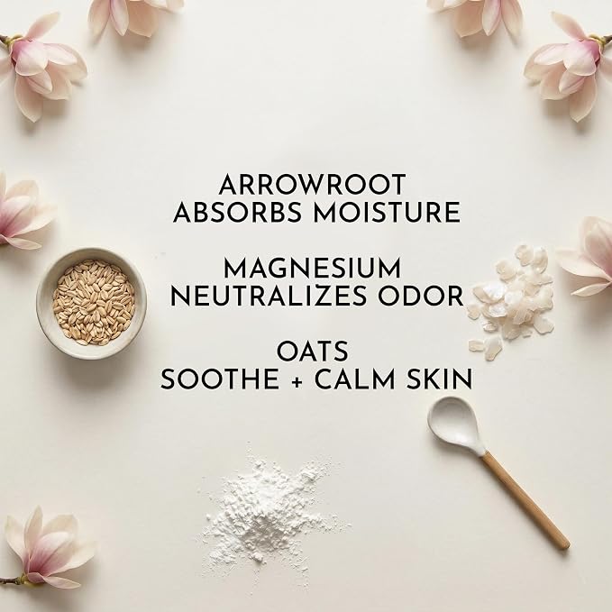 Herb & Root Talc Free Body Dusting Powders. Rose, Vanila, Sandalwood, Lavender, Jasmine, and Gift Sets (Travel Size, Lavender, Rose, Vanilla, Puff)