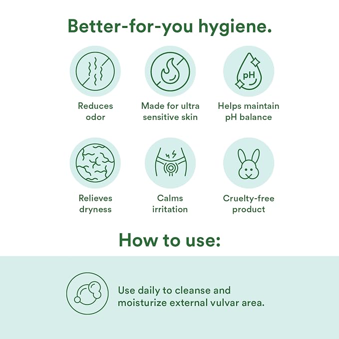 Good Clean Love Ultra Sensitive Foaming Feminine Wash, 5 Oz (2-Pack) | Ph-Balanced Gentle Vaginal Cleanser With Natural Ingredients. Water-Based. Soothing Intimate Care