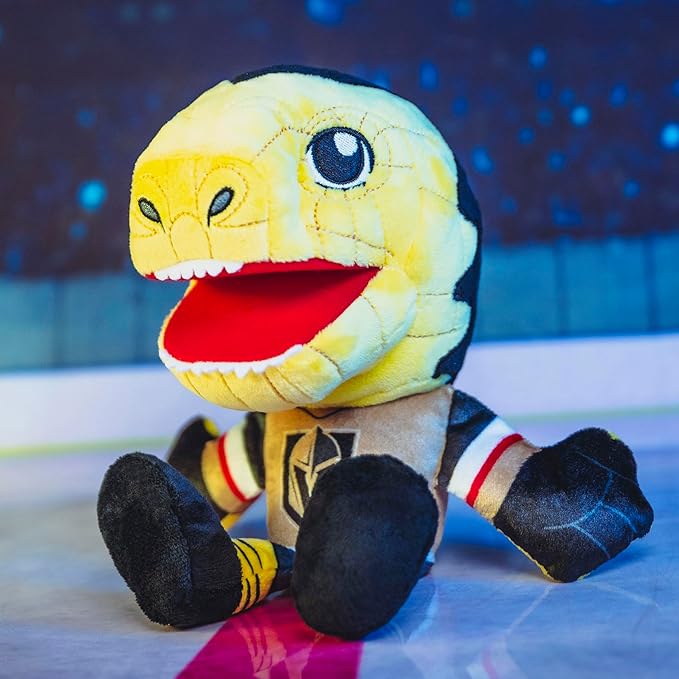 Bleacher Creatures Vegas Golden Knights Chance 8" NHL Kuricha Mascot Sitting Plush - Soft Chibi Inspired Mascot