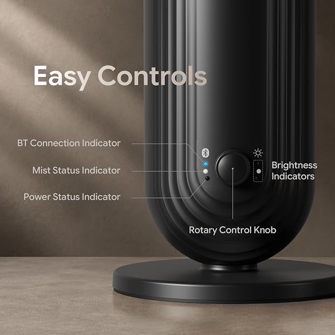 Airversa U1 Smart Tower Waterless Diffuser Starter Kit for Room, Black | 2x50ml Hotel Scent Fragrance Oil, Up to 1200 sq ft, App Control, Cold Air, 120mL, DC-12V/1A, Scent Air Machine, U1kit-2X50