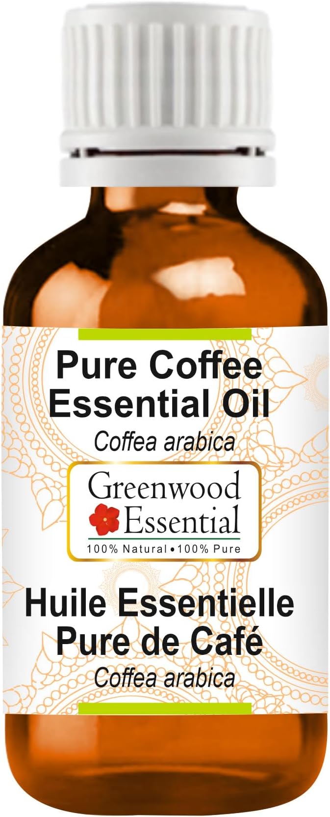 Greenwood Essential Pure Coffee Essential Oil (Coffea Arabica) 50ml (1.69 oz)