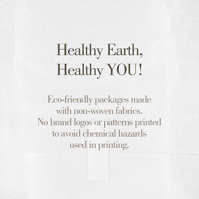 Lefresh Organic Cotton Cover Panty Liners | Long,40 Count | Unscented - Vegan - Chlorine Free - Daily Feminine Pads - Light Absorbency