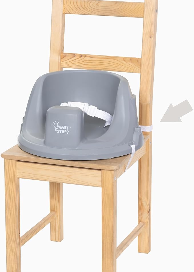 Smart Steps® Explore N’ Play 5-in-1 Activity to Booster Seat, Blue Safari Fun