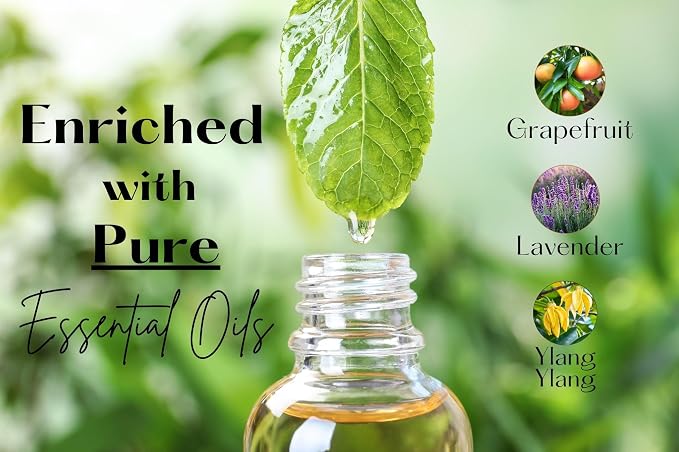 Organic Poke Root Castor Oil | Vegan Lymphatic Support | Cysts, Boils, Fibroids, Swollen Lymph Nodes, Breast & Joint | Natural Deep Tissue Massage | Made in The USA (1oz, Morning Bloom)