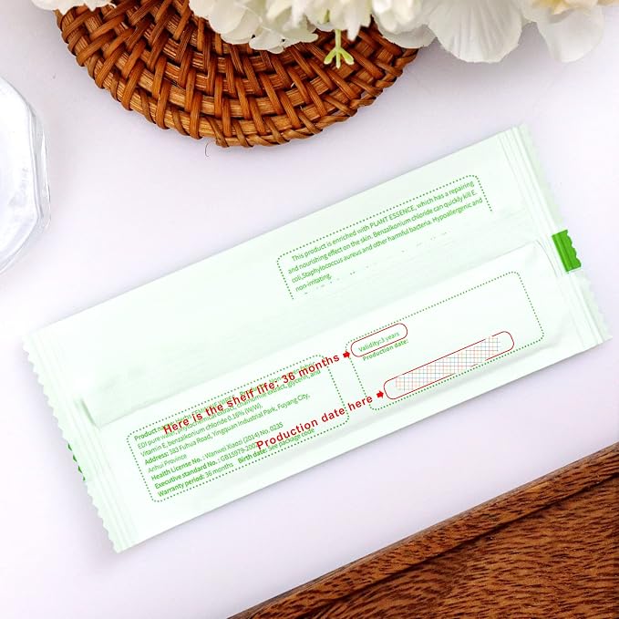 Feminine Hygiene Wipes Individually Wrapped,50 Pcs Intimate Wipes | Alcohol Free,Ph Balanced,Plant Extracts,Travel Work Essential Feminine Care,for Women to Give Friends Homeless