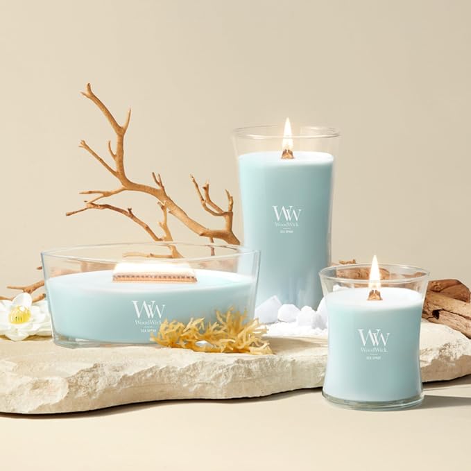 Woodwick Sea Spray Large Hourglass Candle