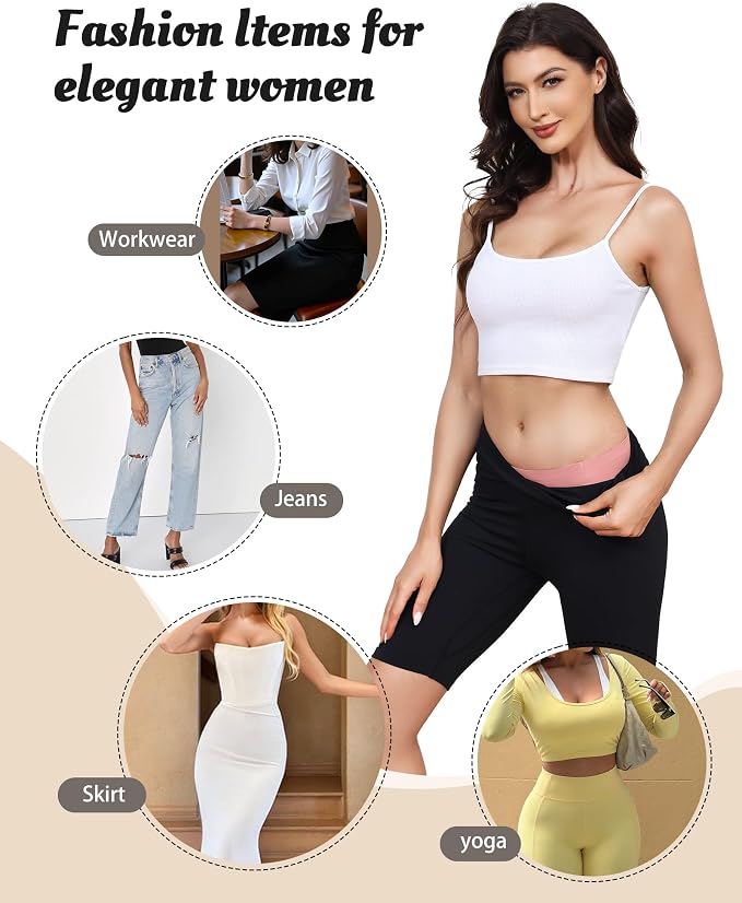 LEVAO Seamless Thongs for Women Invisible Toe Thong No Show Camel Proof Underwear Thong Panty Liners Workout G-Strings