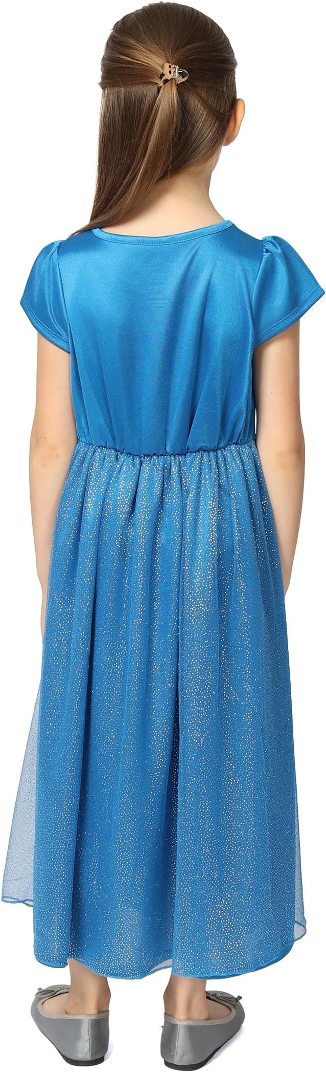 Disney Girls' Princess Dress Nightgown, Fantasy Gown, Soft & Cute Pajamas for Kids