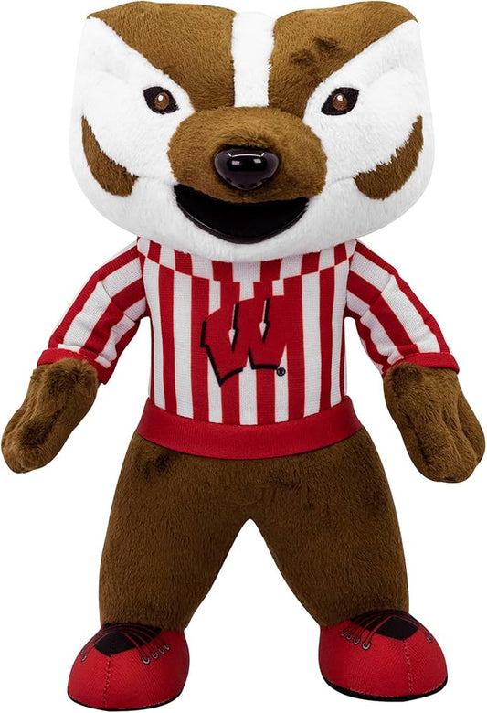 Bleacher Creatures Wisconsin Badgers Bucky Badger 10" Mascot Plush Figure - A Mascot for Play or Display