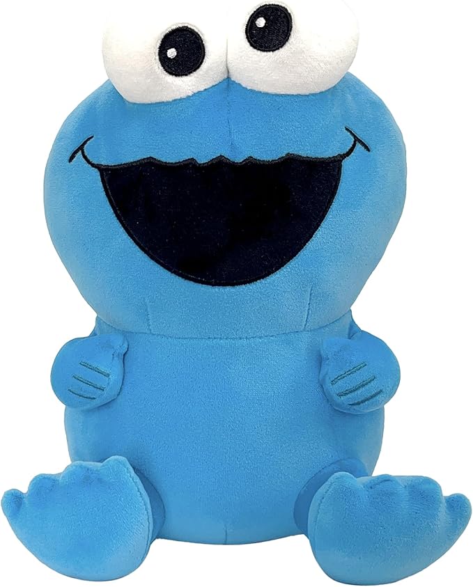 Super7 Sesame Street Super Duper Plush - Cookie Monster Plush Stuffed Animal