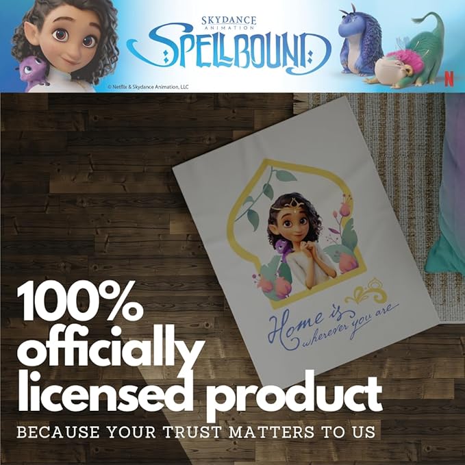 Spellbound Kids Bedding Super Soft Cozy Throw, 46 in x 60 in, (Officially Licensed Product) by Franco Kids