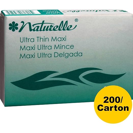 Hospeco Sanitary Napkin, 4-1/4 in. L, PK200