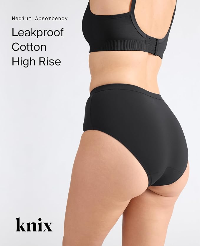 High Rise Leakproof Cotton by Knix