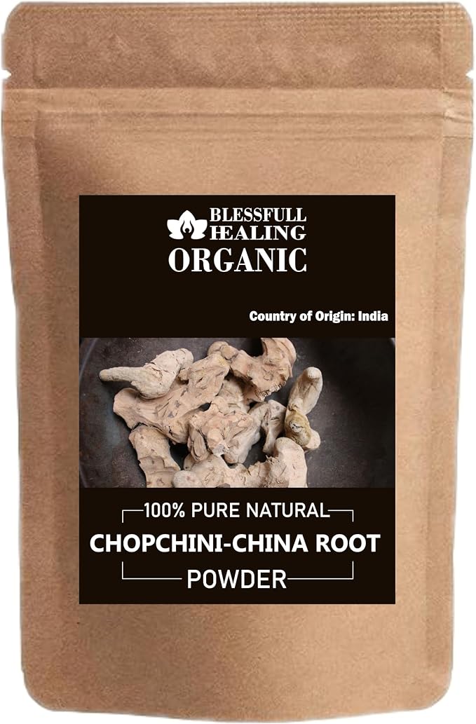 Blessfull Healing Organic Chopchini-China Root Powder 100% Pure Natural 100 Gram / 3.52 oz