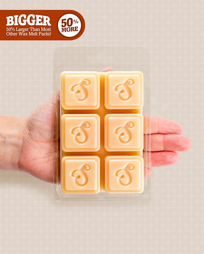 Shortie's Candle Company Coffee House Premium Wax Melts 4 Pack - 12 Oz., Strong & Long Lasting, Non-Toxic - Made with Essential & Natural Oils - Formula 117