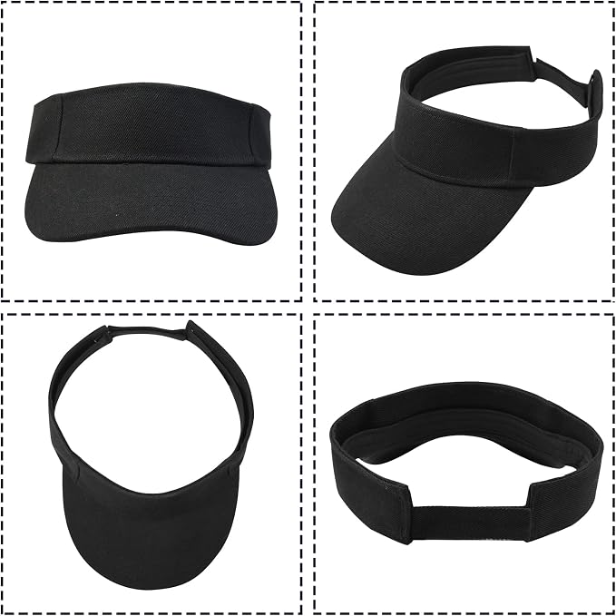 Marrywindix 1 Piece of Sport Wear Athletic Visor Sun Sports Visor Hat Visor Adjustable Cap for Women and Men