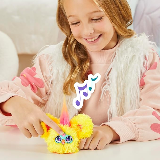 Furby Furblets 2 Pack of Spring Mini Friends Nug-Ette & Swee-Dee, Easter Egg & Chick Themed, Electronic Plush Toys, Multicolor, Back to School Gifts, Ages 6+ (Amazon Exclusive)