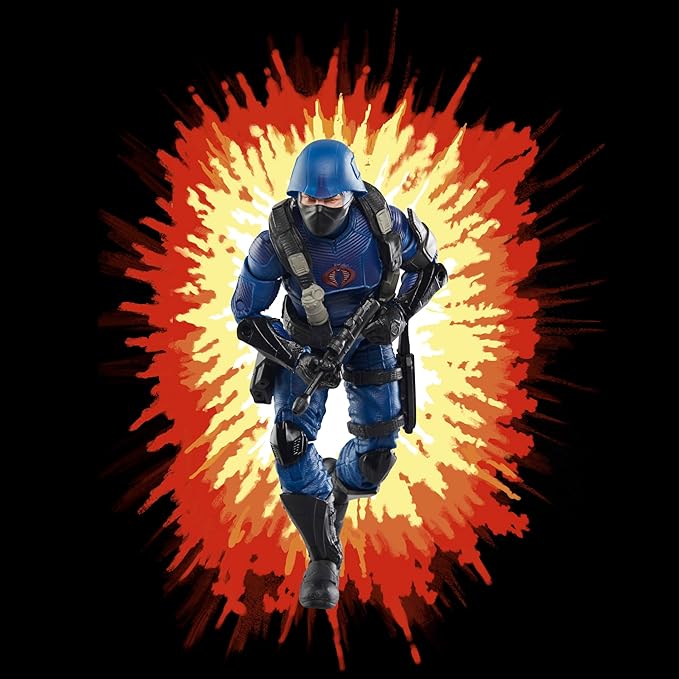 G.I. Joe Classified Series Retro Cardback Cobra Trooper, Collectible 6 Inch Action Figure with 9 Accessories